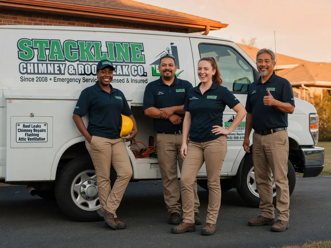 Chimney flashing repair company in Amarillo, TX